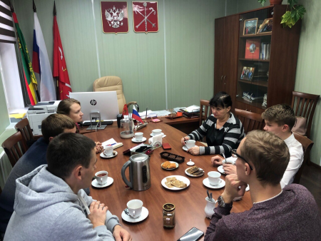 12 октября состоялась встреча молодёжного актива посёлка Песочный
