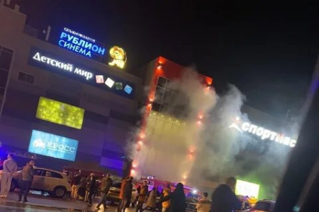 Действия при пожаре в торговом центре