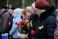 27 января, в 79-ую годовщину снятия Блокады Ленинграда, на Песочинском кладбище состоялось торжественно-траурное мероприятие